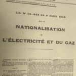 Il y a 75 ans, la nationalisation de l’électricité et du gaz