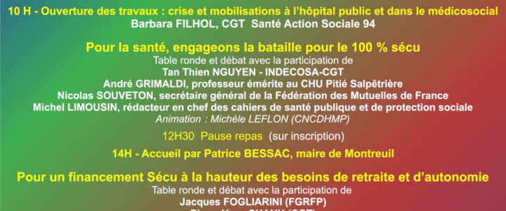 1er février : riches débats pour converger pour la Sécurité sociale 1er février : riches débats pour converger pour la Sécurité sociale